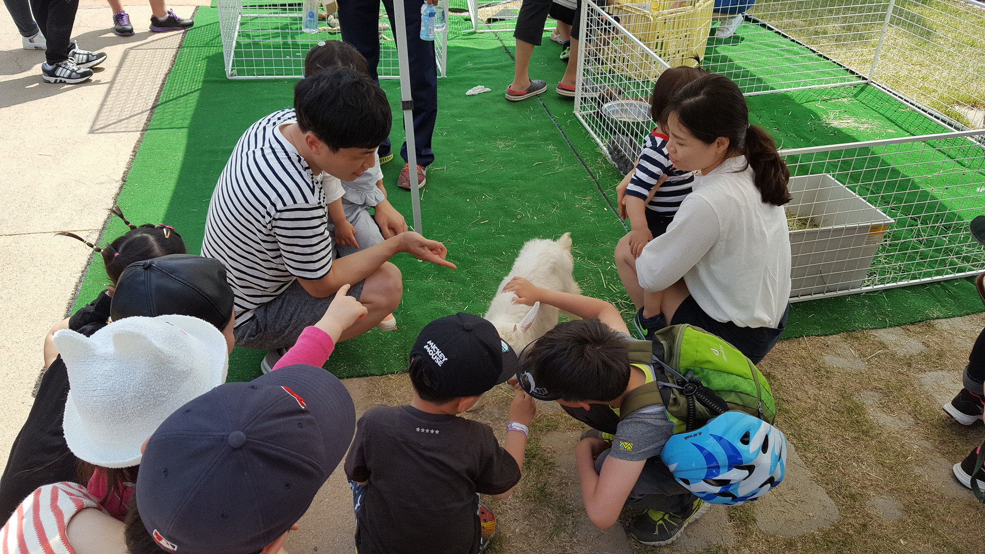 아이들과 어른이 함께하는 야외 체험